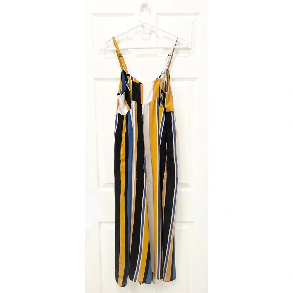 Urban Outfitters Tootsie Button-Down Crop Jumpsuit